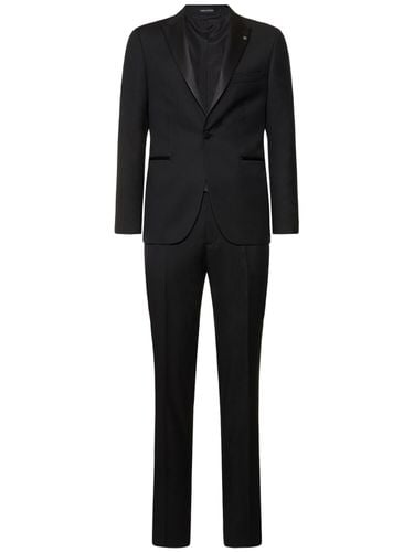 Bruce Single Breasted Wool Suit - TAGLIATORE - Modalova