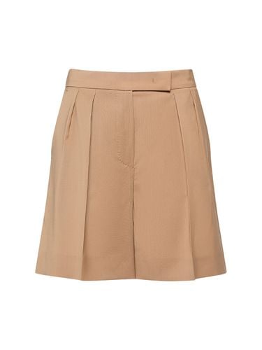 Jessica Pleated Wool Shorts - MAX MARA - Modalova