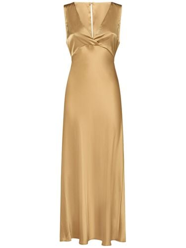 Lazio Satin Long Dress - MAX MARA - Modalova