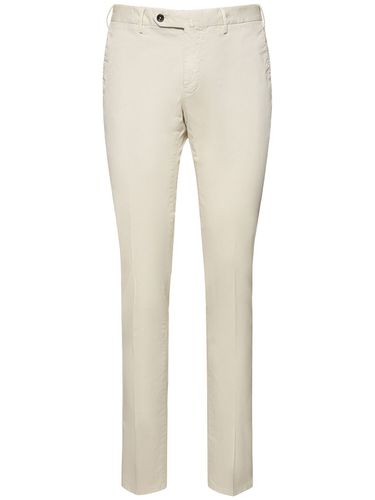 Super Slim Light Stretch Gabardine Pants - PT TORINO - Modalova