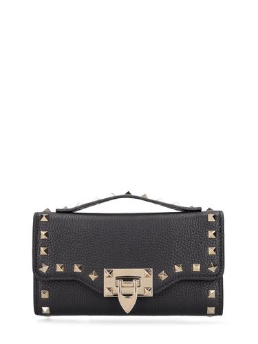 Rockstud Grained Leather Shoulder Bag - VALENTINO GARAVANI - Modalova