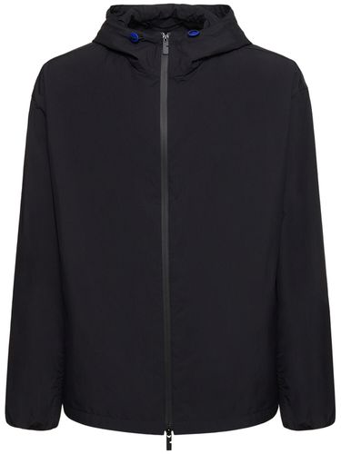 Nylon Waterproof Hooded Jacket - BURBERRY - Modalova