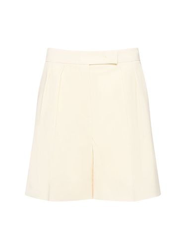 Priamo Pleated Wool Shorts - MAX MARA - Modalova