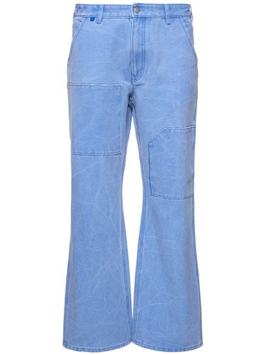 Hose Aus Baumwollcanvas Mit Patch „palma“ - ACNE STUDIOS - Modalova