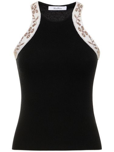 Pleiadi Wool & Cashmere Sleeveless Top - MAX MARA - Modalova