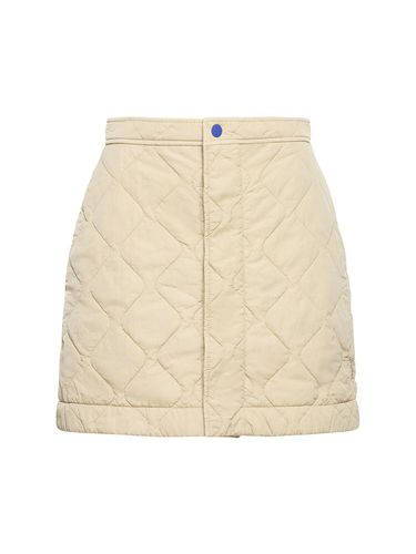 Reversible Quilted Mini Wrap Skirt - BURBERRY - Modalova