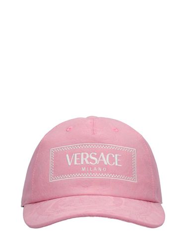 Baseballkappe Aus Logojacquard - VERSACE - Modalova