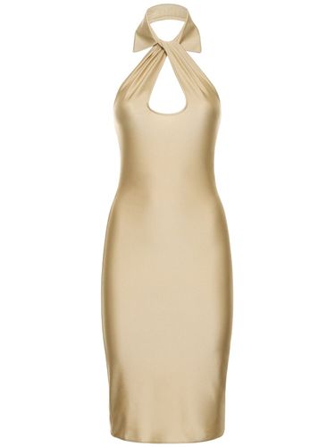 Open Chest Stretch Jersey Midi Dress - COPERNI - Modalova