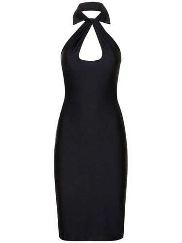 Open Chest Stretch Jersey Midi Dress - COPERNI - Modalova