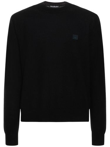 Kalon Wool Knit Sweater - ACNE STUDIOS - Modalova