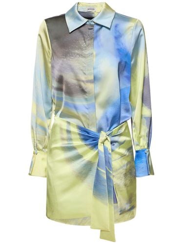 Larson Printed Mini Shirt Dress - SIMKHAI - Modalova