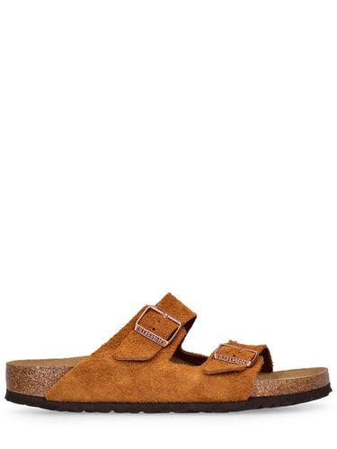 Arizona Soft Suede Sandals - BIRKENSTOCK - Modalova