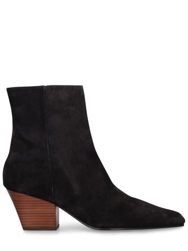 Mm Jane Suede Ankle Boots - PARIS TEXAS - Modalova