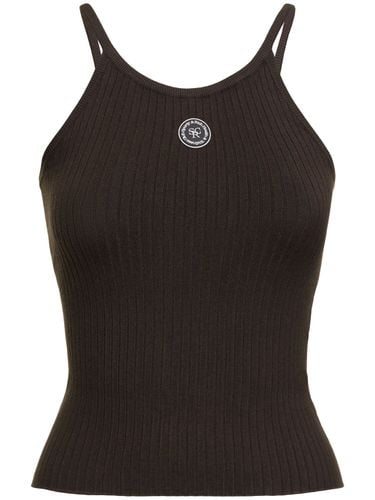 Srhwc Ribbed Tank Top - SPORTY & RICH - Modalova