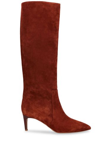 Mm Stiletto Leather Tall Boots - PARIS TEXAS - Modalova