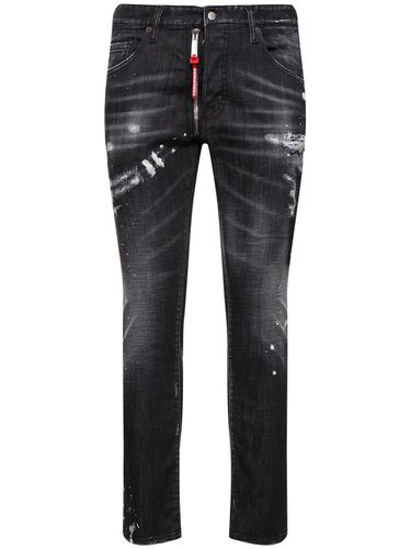 Skater Stretch Cotton Denim Jeans - DSQUARED2 - Modalova