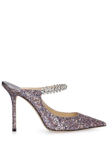 Mules Bing Con Glitter 100mm - JIMMY CHOO - Modalova