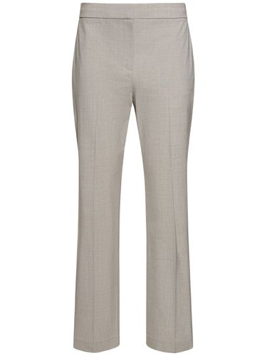 Straight Wool Pants - THEORY - Modalova