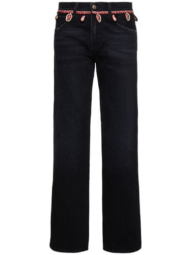 Inner Energy Straight Denim Pants - ALANUI - Modalova