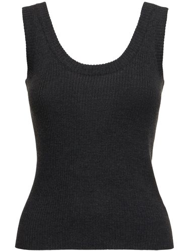 Wool & Cashmere Knit Tank Top - BRUNELLO CUCINELLI - Modalova