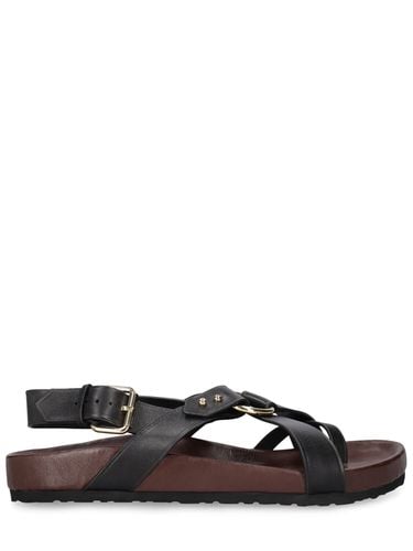 Mm Mexico Leather Sandals - SOEUR - Modalova