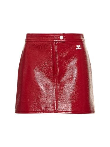 Vinyl Mini Skirt - COURREGES - Modalova