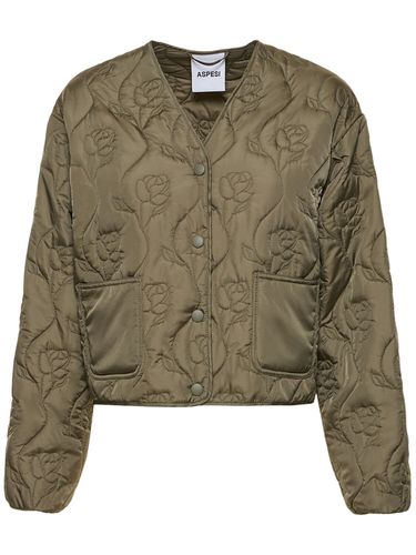 Quilted Nylon Short Jacket - ASPESI - Modalova