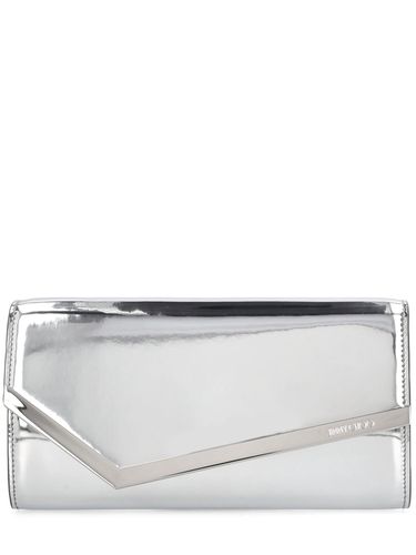 Emmie Mirror Effect Leather Clutch - JIMMY CHOO - Modalova