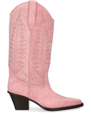 Mm Rosario Suede Tall Boots - PARIS TEXAS - Modalova