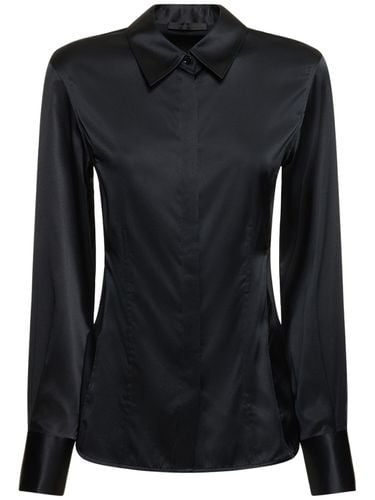 Camicia In Seta Stretch - HELMUT LANG - Modalova