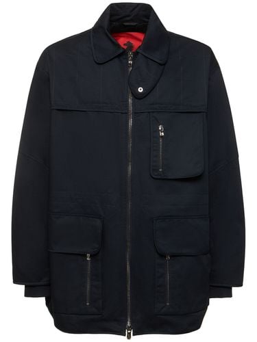 Cotton Multi-pocket Coat - FERRARI - Modalova