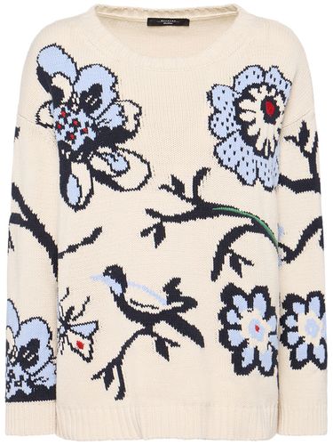 Dolmen Embroidered Cotton Blend Sweater - WEEKEND MAX MARA - Modalova