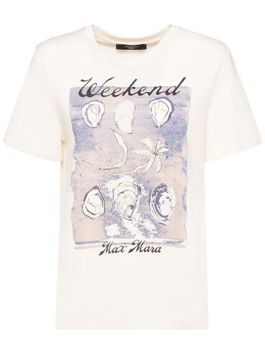 T-shirt Aus Jersey Mit Druck „zirlo“ - WEEKEND MAX MARA - Modalova