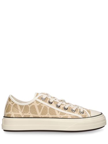 Toile Iconographe Woven Sneakers - VALENTINO GARAVANI - Modalova