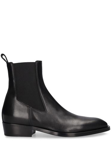 Gaucho Leather Texan Boots - MATTIA CAPEZZANI - Modalova