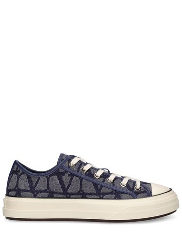 Denim-sneakers „toile Ikonographe“ - VALENTINO GARAVANI - Modalova