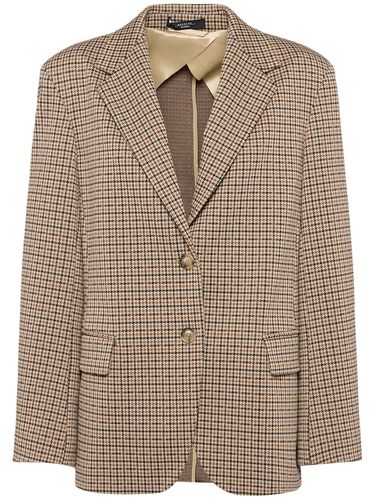 Veletta Houndstooth Jacket - WEEKEND MAX MARA - Modalova