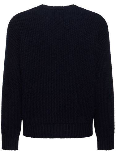 Cashmere & Cotton Knit Sweater - ALANUI - Modalova