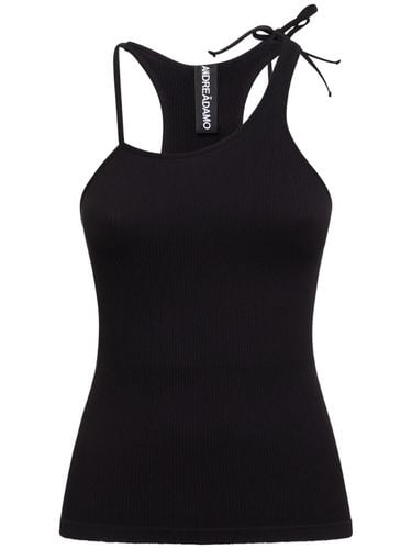 Geripptes Jersey-tanktop - ANDREADAMO - Modalova