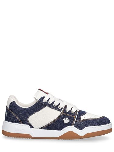 Spiker Denim Sneakers - DSQUARED2 - Modalova