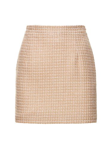 Sequined Tweed Mini Skirt - ALESSANDRA RICH - Modalova