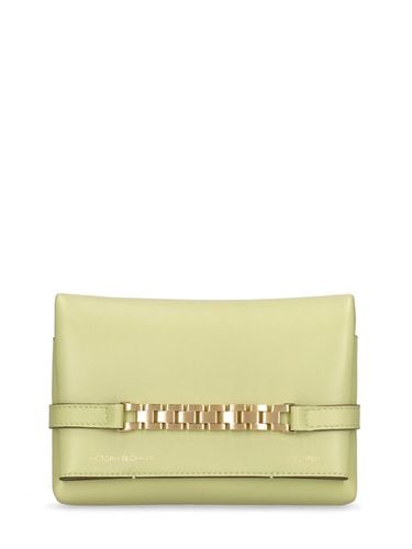 Mini Chain Leather Pouch W/strap - VICTORIA BECKHAM - Modalova