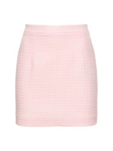 Sequined Tweed Mini Skirt - ALESSANDRA RICH - Modalova