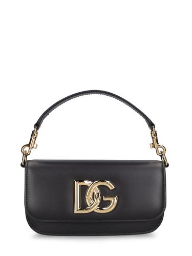 Leather Top Handle Bag - DOLCE & GABBANA - Modalova