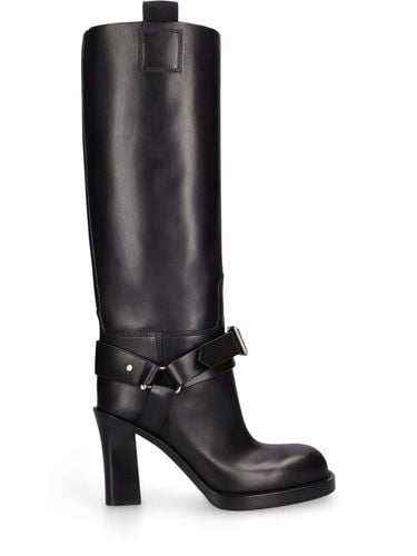 Mm Hohe Lederstiefel „lf Stirrup“ - BURBERRY - Modalova