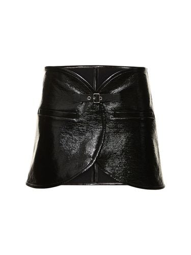 Ellipse Vinyl Mini Skirt - COURREGES - Modalova