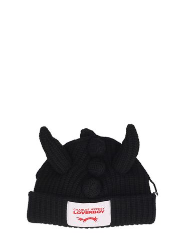 Gorro Beanie De Lana Y Nylon - CHARLES JEFFREY LOVERBOY - Modalova