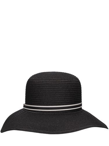 Giselle Foldable Straw Hat - BORSALINO - Modalova