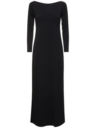 Zahia Stretch Jersey Maxi Dress - LESLIE AMON - Modalova