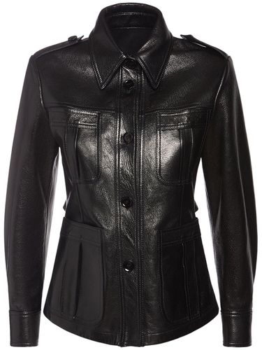 Grained Leather Jacket - TOM FORD - Modalova